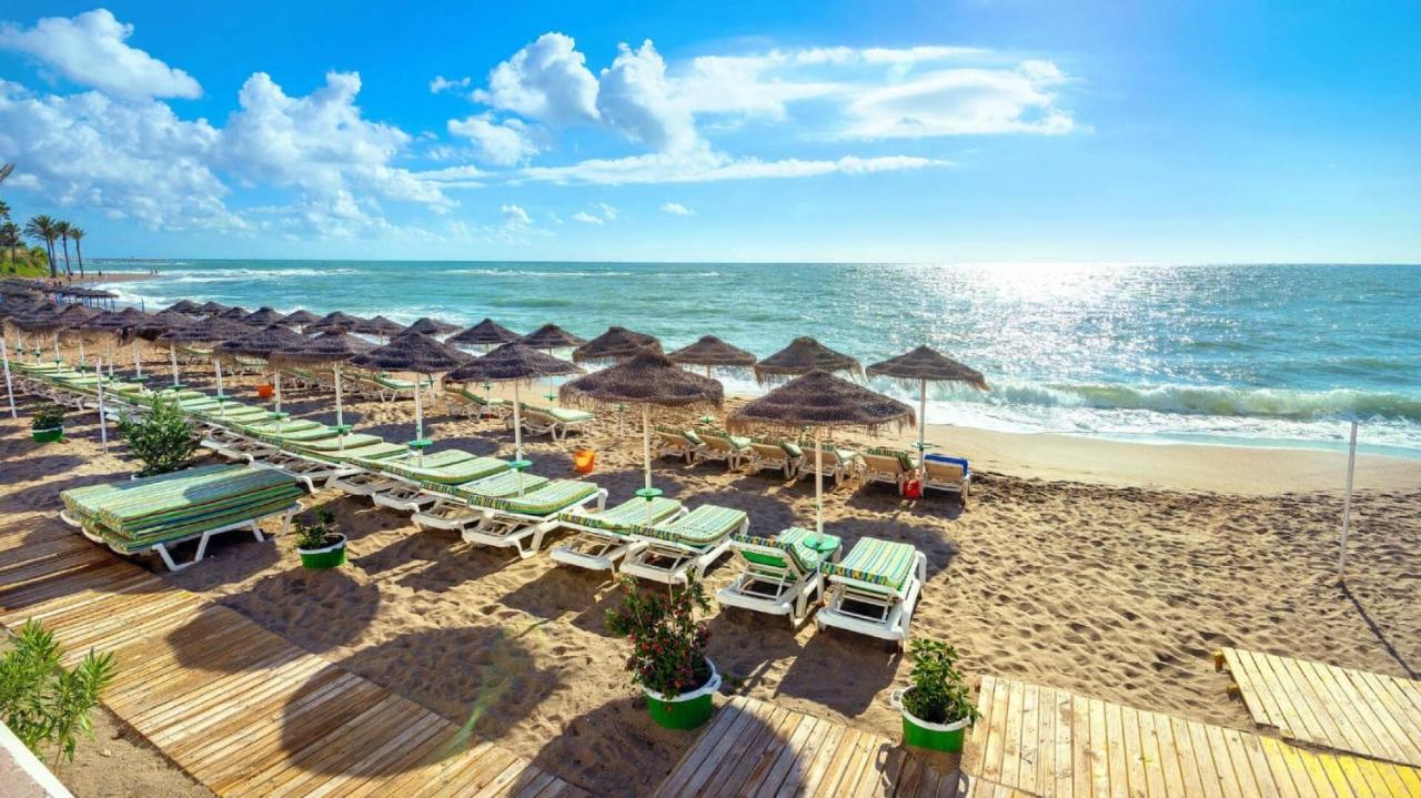 "Vive Benal Beach" Estudio 2501, Vistas Al Mar Y Parque Acuatico เบนัลมาเดนา ภายนอก รูปภาพ