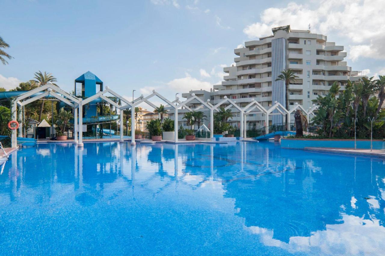 "Vive Benal Beach" Estudio 2501, Vistas Al Mar Y Parque Acuatico เบนัลมาเดนา ภายนอก รูปภาพ